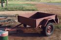 Small box trailer, customer Ravenshoe. Nth Qld. 1995.