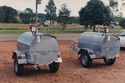 Trailer tanks for Herberton Shire Council North Qld. 1992.